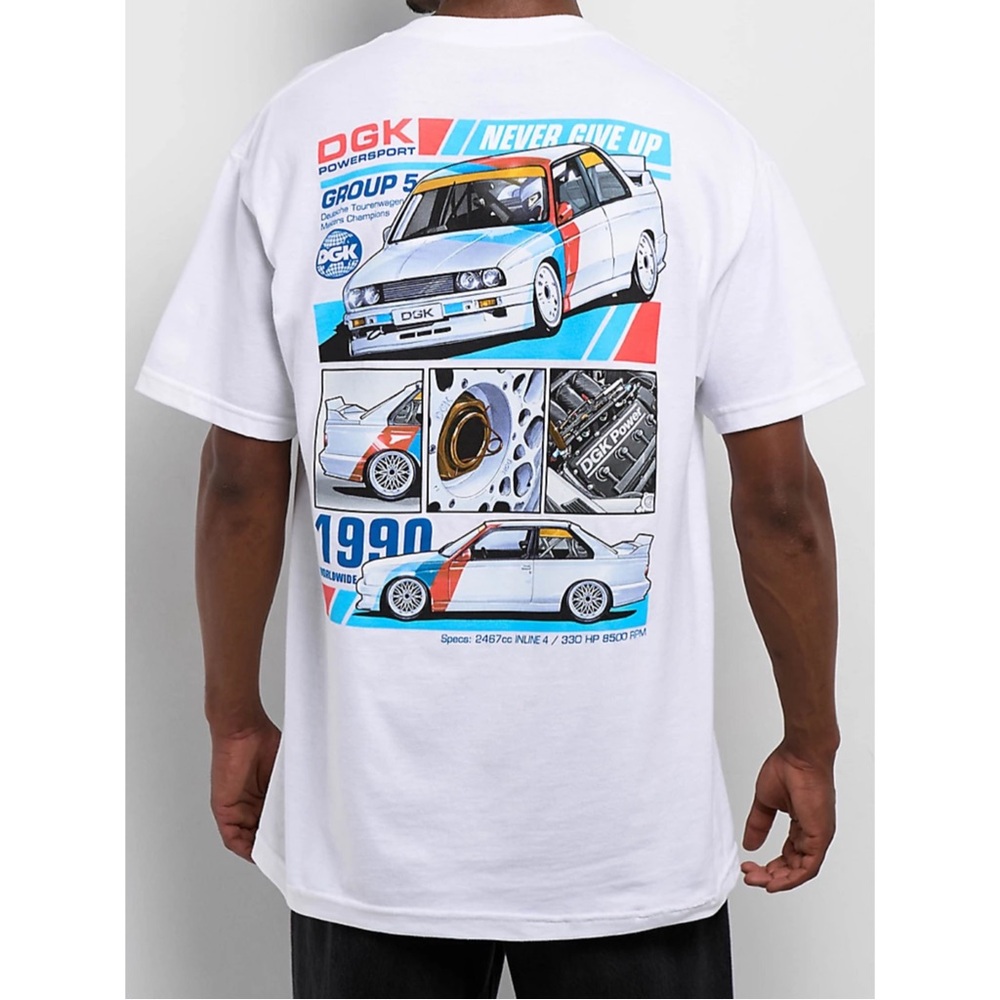ZUMIEZ ~DGK White T-Shirt (NWT)